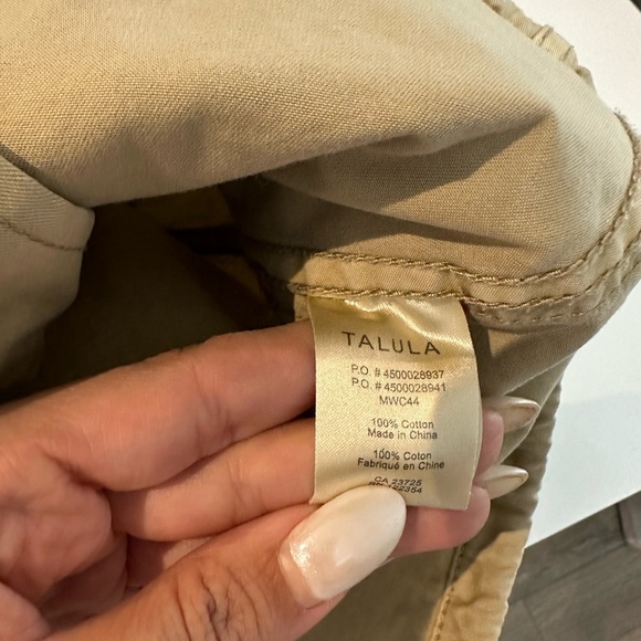 Aritzia Talula Beige Trooper Utility Jacket - Picture 8 of 8